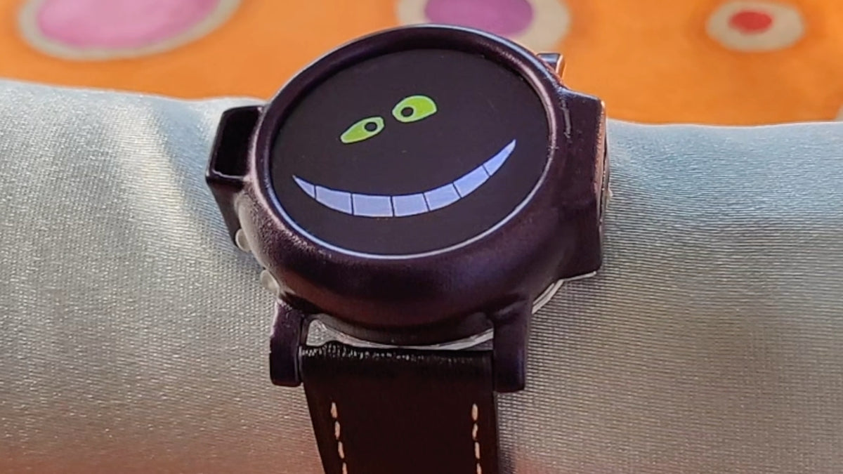 Jestergrin — Cheshire Cat Watchable with Collector Backpack — Limited Edition 1-of-1